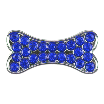 Parisian Pet 'Slide Bone Charm 5 pk' for Dogs & Cats – Fun & Customizable Pet Accessory, Various Colors