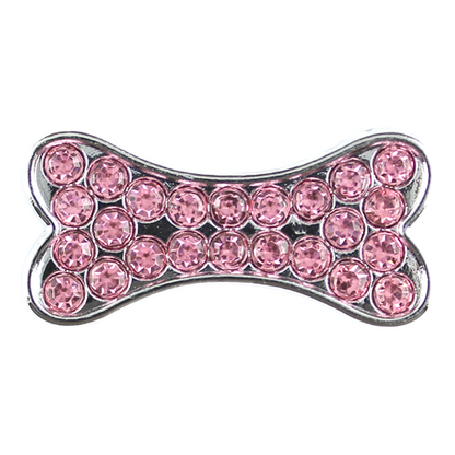 Parisian Pet 'Slide Bone Charm 5 pk' for Dogs & Cats – Fun & Customizable Pet Accessory, Various Colors