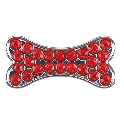 Parisian Pet 'Slide Bone Charm 5 pk' for Dogs & Cats – Fun & Customizable Pet Accessory, Various Colors